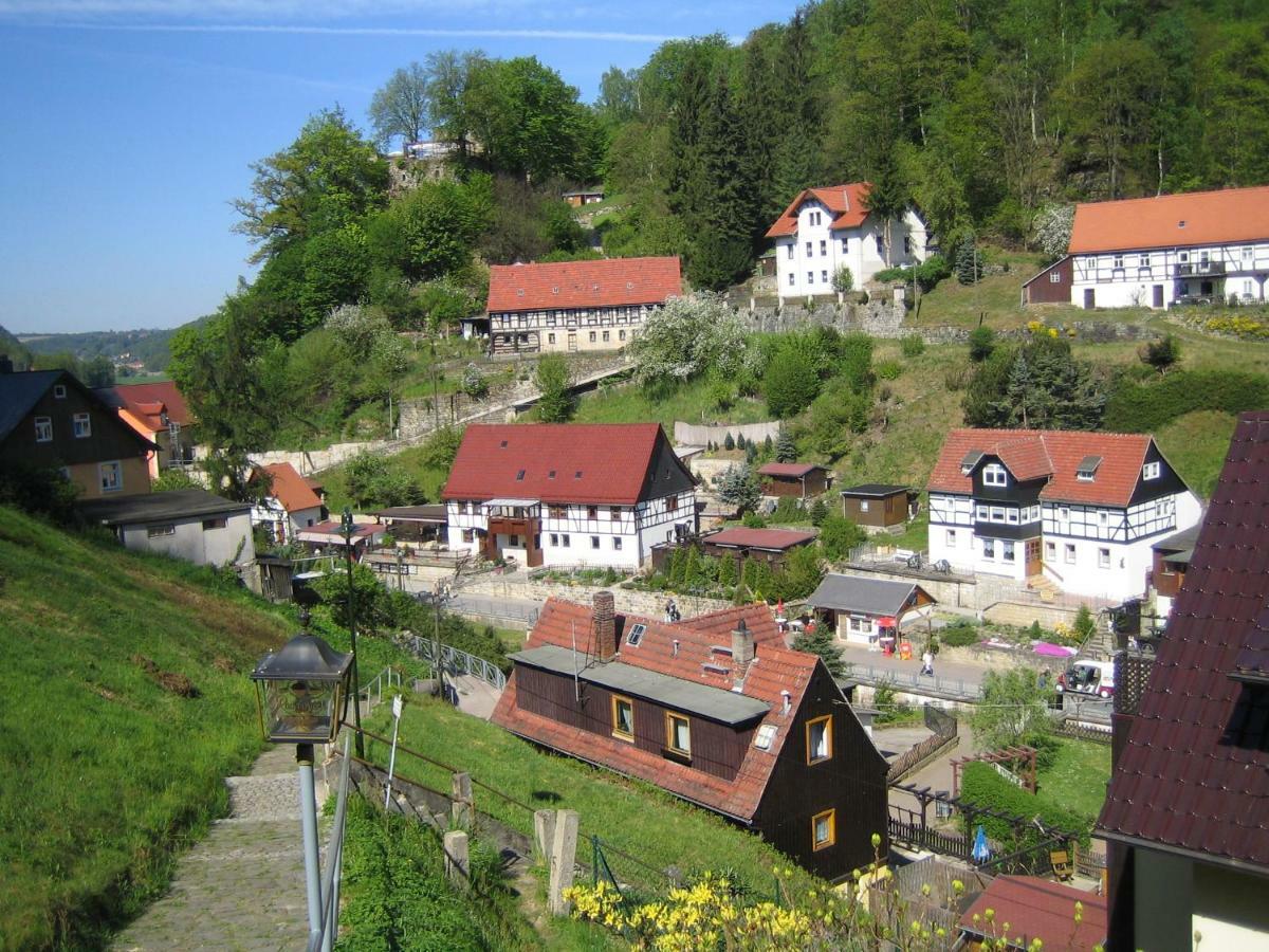 Ferienwohnung Am Gruenbach 1 クルオルト・ラーテン エクステリア 写真
